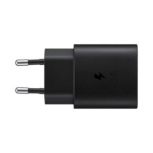 25W Charger Samsung with Power Delivery 3.0 PPS Technology for Galaxy S21 / S21 Plus / S21 Ultra / Note 20 Ultra / Note 20 - EU Plug - Black - OP