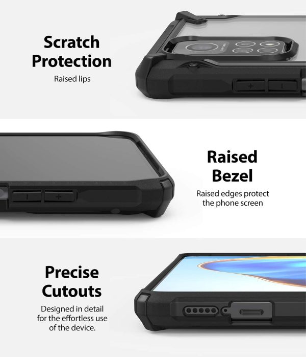 Mi 10T / Mi 10T Pro Fusion X Rugged Case by Ringke - Black - Image 2