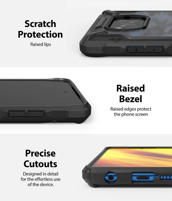 POCO X3 NFC / POCO X3 Pro Fusion X Rugged Case by Ringke - Camo - 100% ...