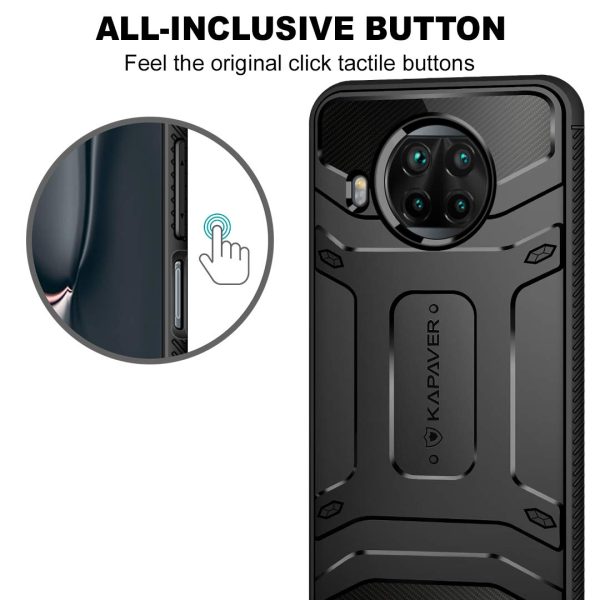 61TC7fYpiWL._SL1080_ Mi 10T Lite / Mi 10i Rugged Case by KAPAVER - Black - Image 6