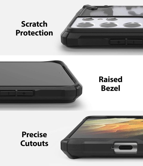 Galaxy S21 Ultra Fusion X Rugged Case by Ringke - Camo - Image 7