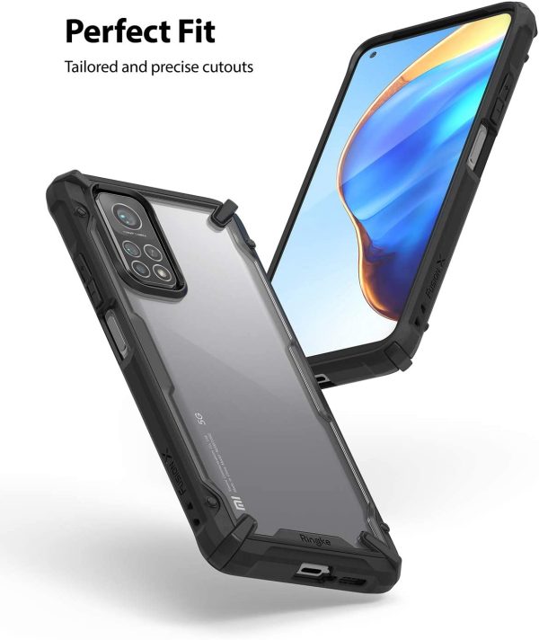 Mi 10T / Mi 10T Pro Fusion X Rugged Case by Ringke - Black - Image 7