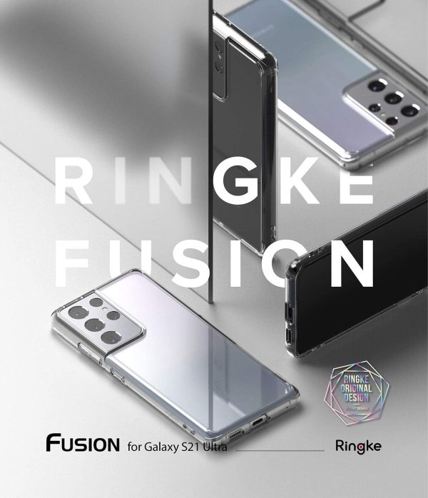 Galaxy S21 Ultra Fusion PC Case by Ringke - Clear - Image 2