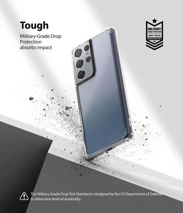 Galaxy S21 Ultra Fusion PC Case by Ringke - Clear - Image 5