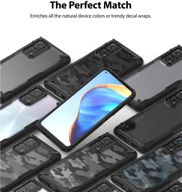 Mi 10T / Mi 10T Pro Fusion X Rugged Case by Ringke - Black - Image 5