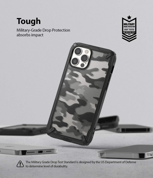 iPhone 12 Pro Max Fusion X Rugged Case by Ringke - Camo - Image 4