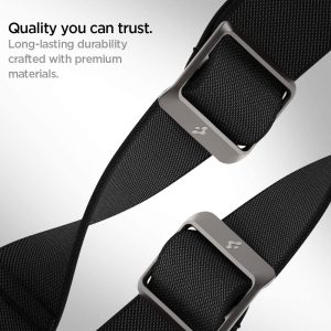 Spigen Lite Fit Ultra Band Designed for Apple Watch Ultra 2 / 1 49mm & Apple Watch Series 9 / 8 / 7 / 6 / 5 / 4 / 3 - Black - AMP02286 - Image 6