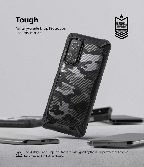 Mi 10T / Mi 10T Pro Fusion X Rugged Case by Ringke - Camo - Image 4