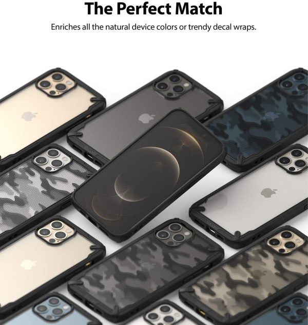 iPhone 12 Pro Max Fusion X Rugged Case by Ringke - Camo - Image 5
