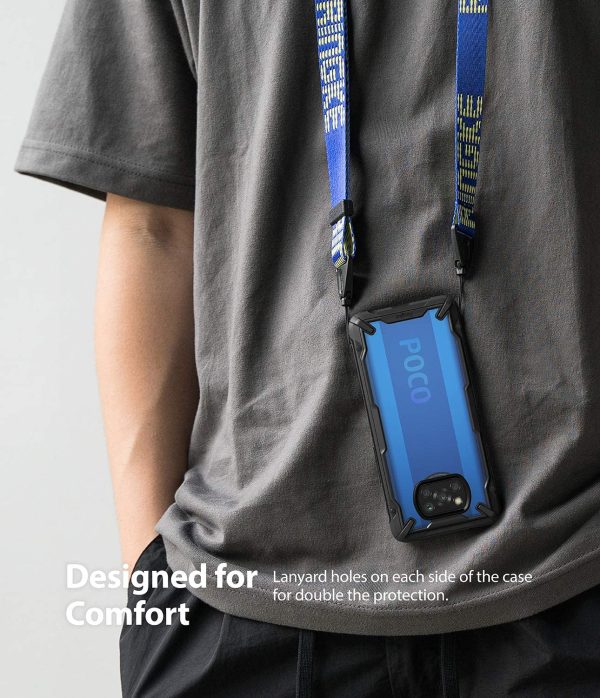81SLkhdDDHL._AC_SL1500_ POCO X3 NFC / POCO X3 Pro Fusion X Rugged Case by Ringke - Black - Image 6