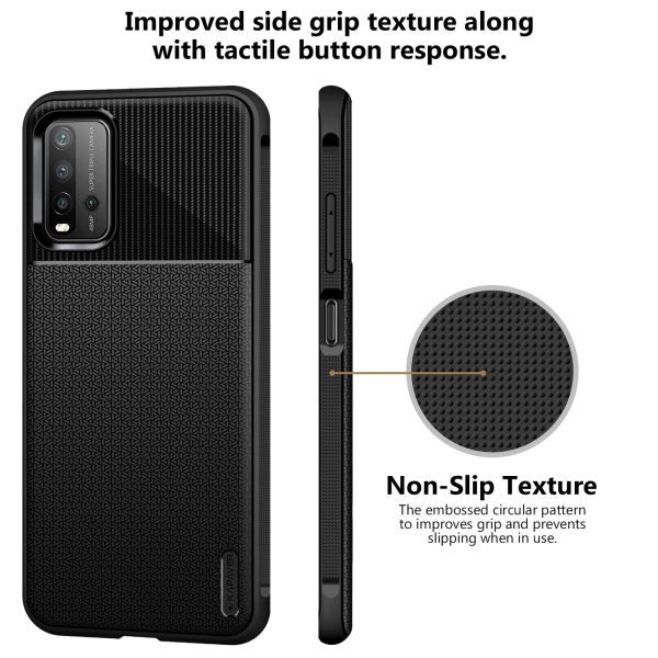 81marKX-3kL._SL1500_ POCO M3 Rugged Case by KAPAVER - Black - Image 7