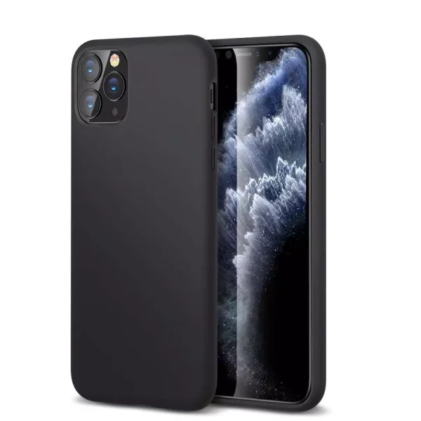 Apple iPhone 11 Pro Max Cloud Super Soft Case by ESR – Black.jpg Apple iPhone 11 Pro Max Cloud Super Soft Case by ESR - Black - Image 1