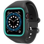 Apple Watch Band & Case for 45mm / 44mm NanoPop by Caseology for Models 7/6/SE/5/4 - Prune Charcoal - ACS02082