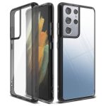Galaxy S21 Ultra Fusion PC Case by Ringke - Smoke Black