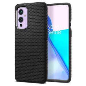 OnePlus 9 Liquid Air Matte Black by Spigen - ACS02684
