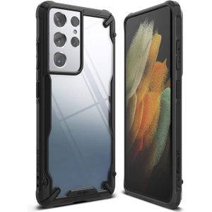 Galaxy S21 Ultra Fusion X Rugged Case by Ringke - Black