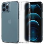 Apple iPhone 12 Pro Max Quartz Hybrid Tempered Glass Case by Spigen - ACS02600 - Matte Clear