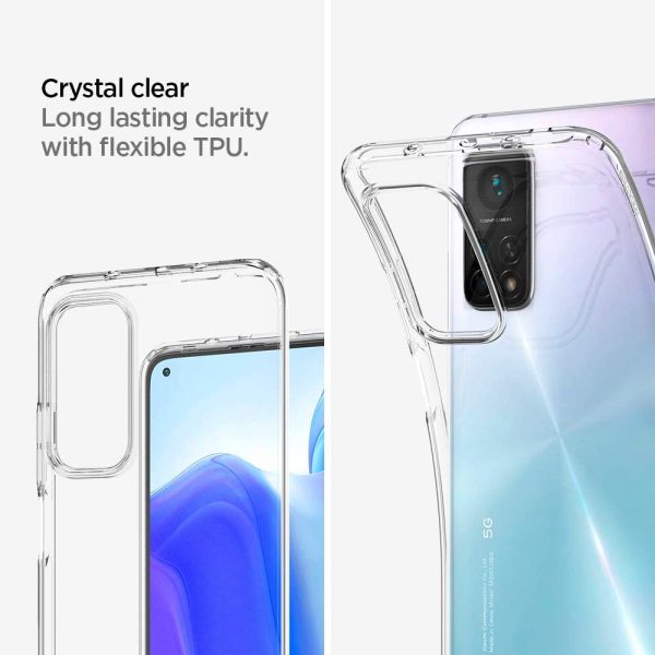 Mi 10T Liquid Crystal Super Transparent Case by Spigen Clear ACS02162 also for Mi 10T Pro - Image 2