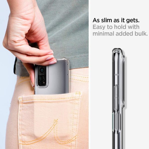 Mi 10T Liquid Crystal Super Transparent Case by Spigen Clear ACS02162 also for Mi 10T Pro - Image 3