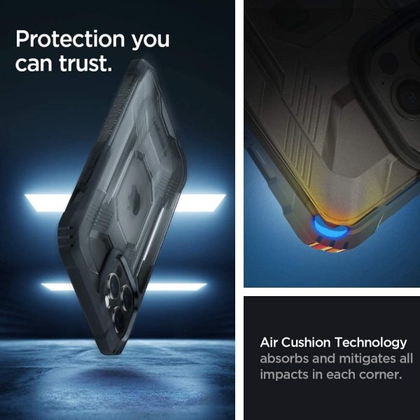 Apple iPhone 12 Pro Max Nitro Force Case - Matte Black - ACS02636 - Image 6
