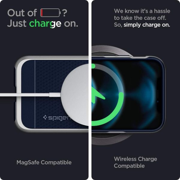 Apple iPhone 12 Pro Max Neo Hybrid Case by Spigen - ACS02249 - Satin Silver - Image 7