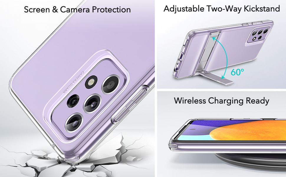 Galaxy A52A52 5G Case with Metal Stand 3 1