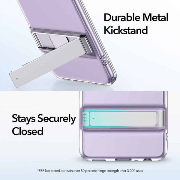 Galaxy A52s 5G / A52 Air Shield Boost Back Case with Kickstand – Crystal Clear - Image 7