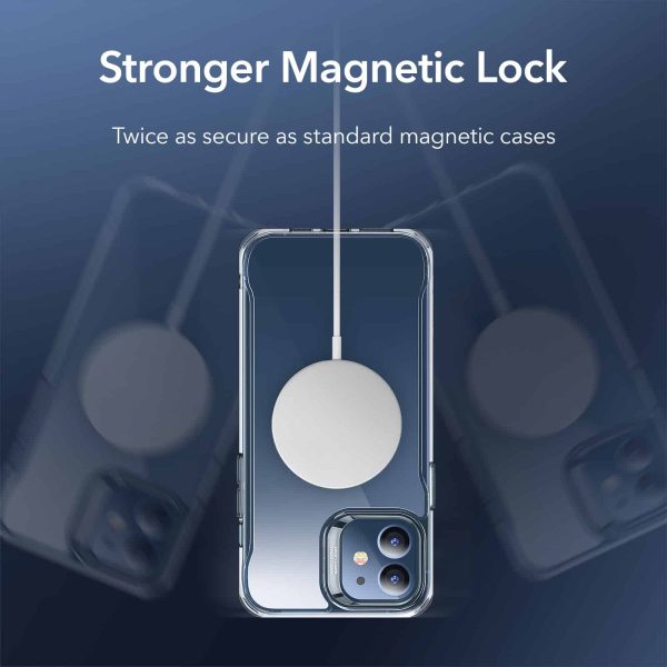 Apple iPhone 12 Pro Max Sidekick Hybrid Case with Halolock Magsafe Compatible by ESR - Clear - Image 5