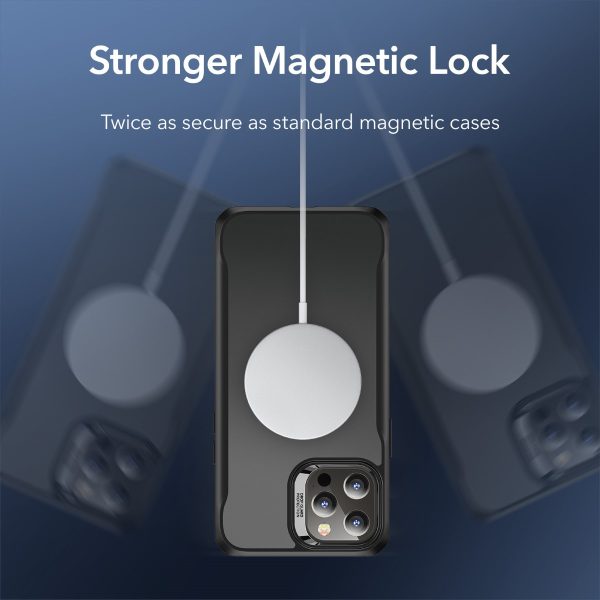 Apple iPhone 12 Pro Max Sidekick Hybrid Case with Halolock Magsafe Compatible by ESR - Matte Black - Image 5