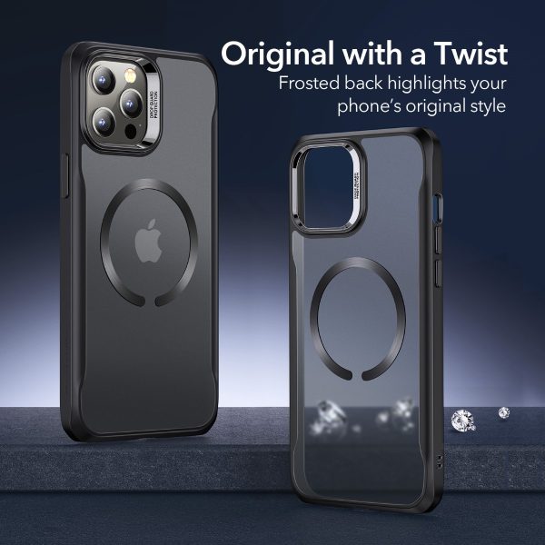 Apple iPhone 12 Pro Max Sidekick Hybrid Case with Halolock Magsafe Compatible by ESR - Matte Black - Image 7