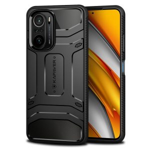 POCO F3 Rugged Case by KAPAVER - Black
