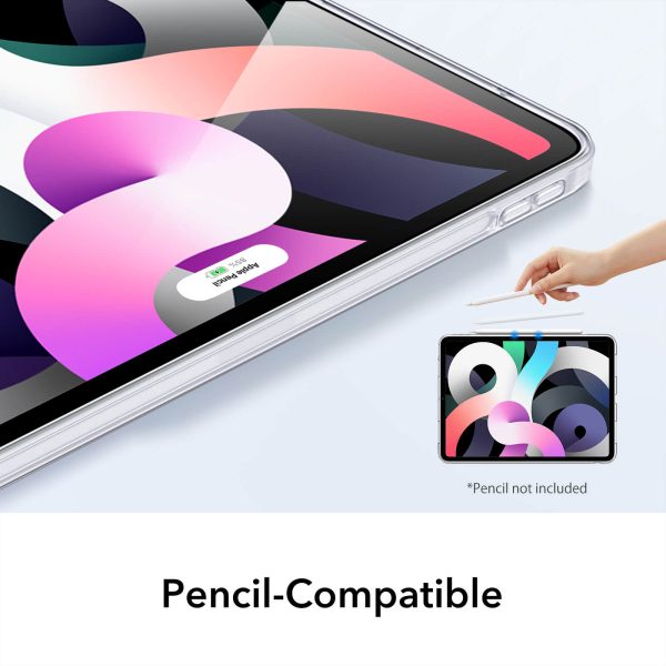 iPad Air 5 2022 /iPad Air 4 2020 Project Zero Slim TPU Flexible Case - Matte Clear - Image 6