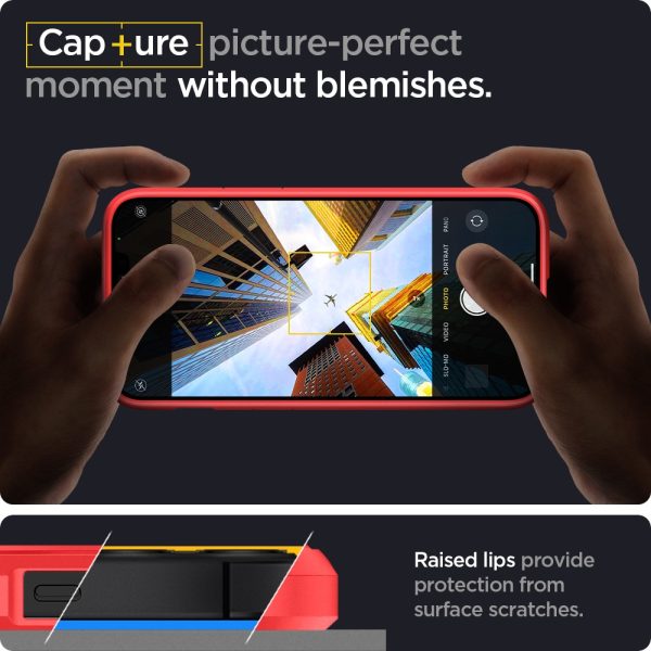 Apple iPhone 12 Pro Max Ultra Hybrid TPU + PC Case by Spigen - ACS01620 - Red - Image 4