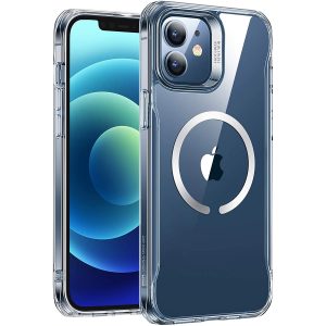 Apple iPhone 12 Pro Max Sidekick Hybrid Case with Halolock Magsafe Compatible by ESR - Clear