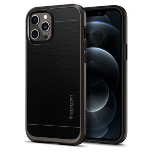 Apple iPhone 12 Pro Max Neo Hybrid Case by Spigen - ACS01627 - Gunmetal