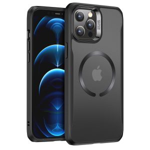 Apple iPhone 12 Pro Max Sidekick Hybrid Case with Halolock Magsafe Compatible by ESR - Matte Black