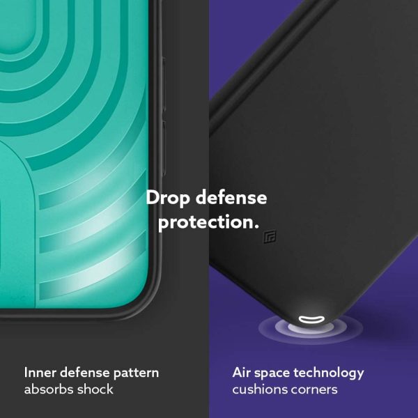 51U0guebUQL._AC_SL1000_ iPhone 12 / 12 Pro NanoPop Dual tone Liquid Silicone Case by Caseology - Prune Charcoal - ACS01725 - Image 4