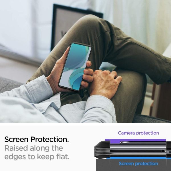 OnePlus 9 Pro Case Tough Armor Black by Spigen ACS02683 - Image 7