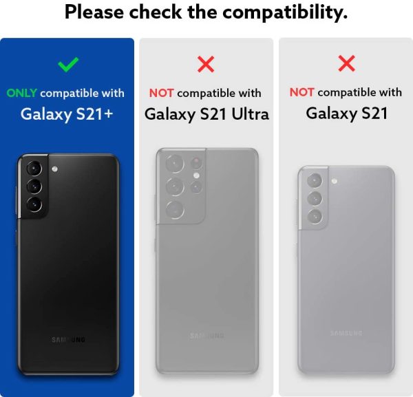 Galaxy S21 Plus NanoPop Dual tone Liquid Silicone Case by Caseology - Blueberry Navy - ACS02401 - Image 2