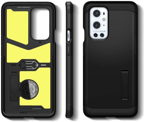OnePlus 9 Pro Case Tough Armor Black by Spigen ACS02683 - Image 4