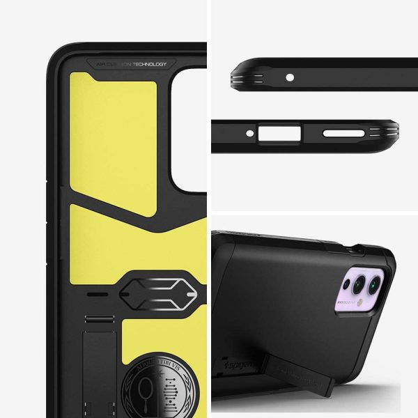 OnePlus 9 Case Tough Armor Black by Spigen ACS02686 - Image 2