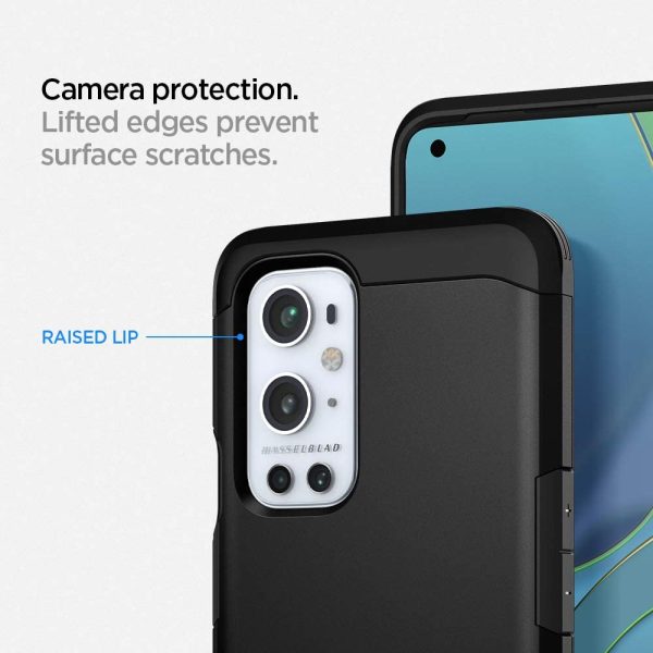 OnePlus 9 Pro Case Tough Armor Black by Spigen ACS02683 - Image 5