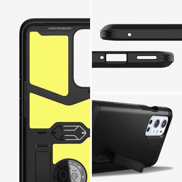 OnePlus 9 Pro Case Tough Armor Black by Spigen ACS02683 - Image 6
