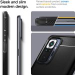 Redmi Note 10 Pro Rugged Armor Case by Spigen Matte Black ACS02844 - Image 4