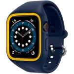 Apple Watch Band & Case for 45mm / 44mm NanoPop by Caseology for Models 7/6/SE/5/4 - Blueberry Navy - ACS02083
