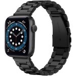 Apple Watch Band for 44mm / 42mm Modern Fit Stainless Steel Band by Spigen for Models 6/SE/5/4/3/2/1 - Black - 062MP25403