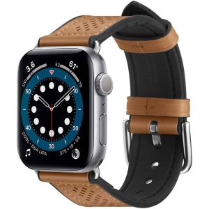 Apple Watch Band for 44mm / 42mm Retro Fit by Spigen for Models 6/SE/5/4/3/2/1 - Brown - 062MP25078