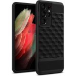 Galaxy S21 Ultra Parallax Rugged Slim Case by Caseology - Matte Black ACS02367