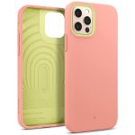 iPhone 12 / 12 Pro NanoPop Dual tone Liquid Silicone Case by Caseology - Peach Pink - ACS01722