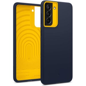Galaxy S21 Plus NanoPop Dual tone Liquid Silicone Case by Caseology - Blueberry Navy - ACS02401